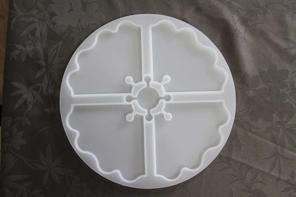 Silicone Mats Mould - Flower Coaster