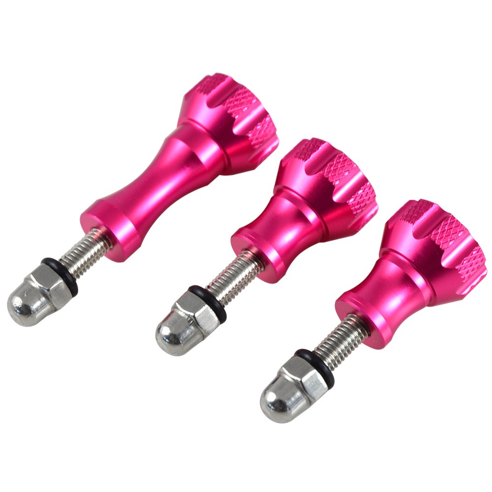 Pink Aluminum Screws