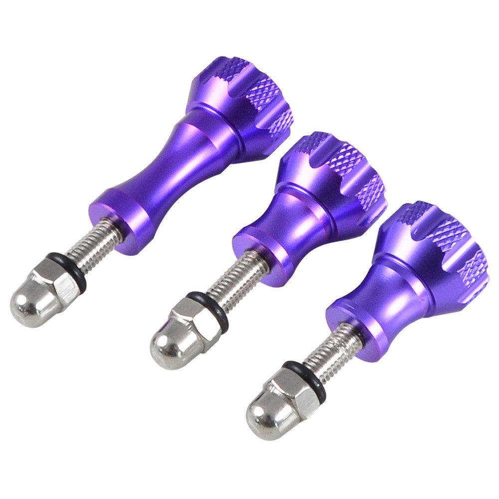 Purple Aluminum Screws (2 pack)