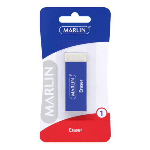 MARLIN ERASER - BLISTER PACK