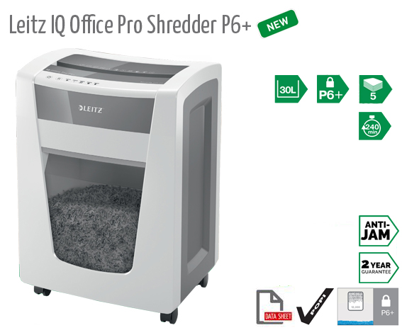 Leitz IQ Office Pro R/T Shredder P6+