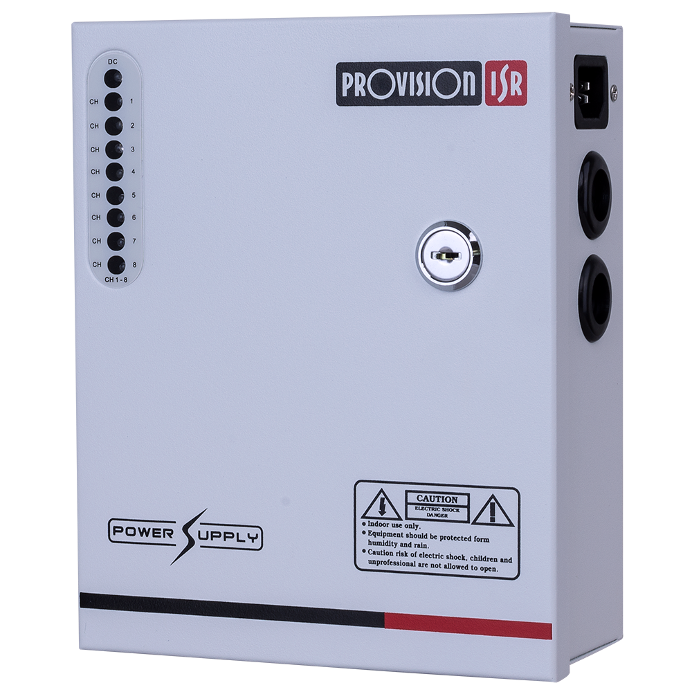 PROVISION - 9CH Power Supply With Battery