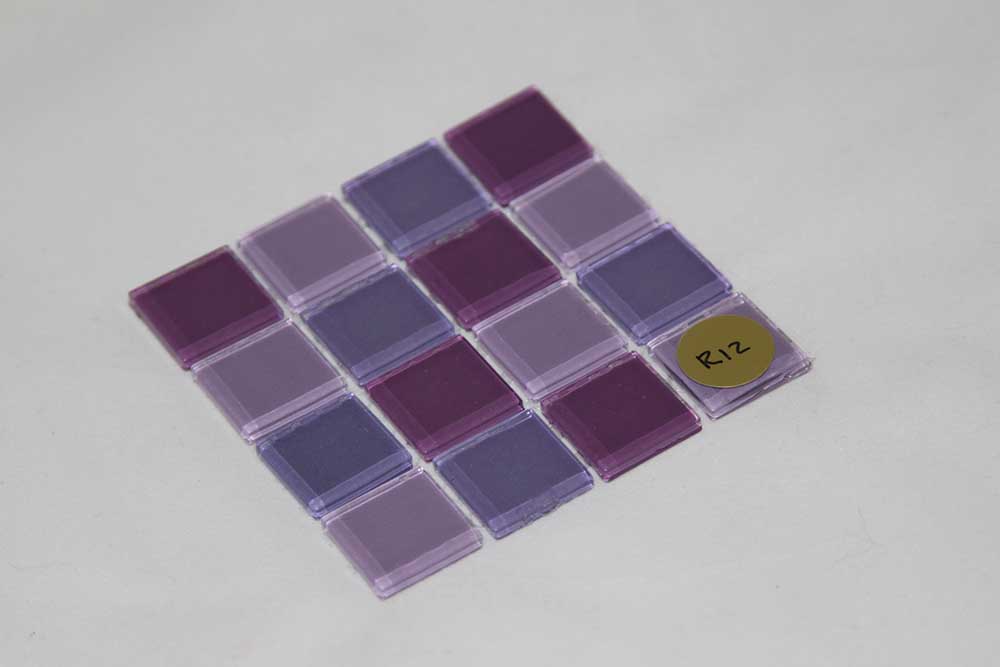 Crystal Glass Lilac Mix