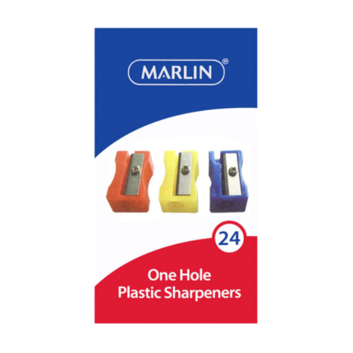 MARLIN PLASTIC SHARPENERS 24's 1 HOLE
