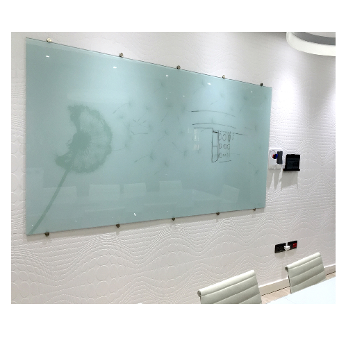 PARROT GLASS WHITEBOARD NON-MAGNETIC PRINTED