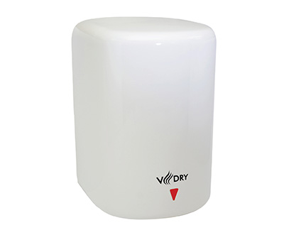 White V-Dry Hand Dryer