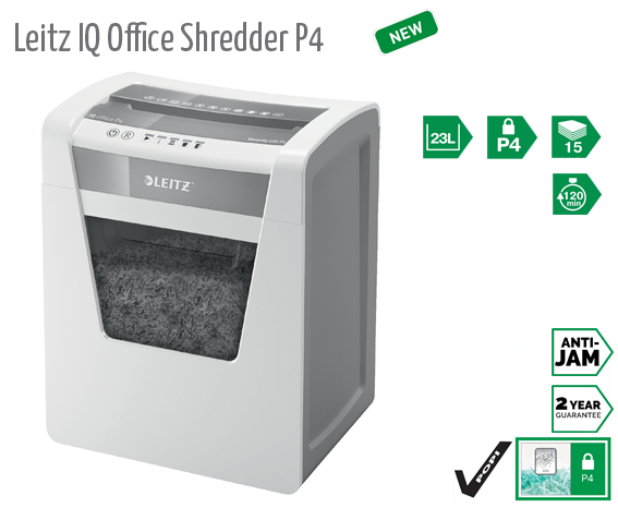 Leitz IQ Office Pro R/T Shredder P4