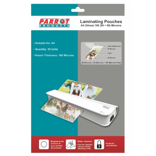 PARROT LAMINATING POUCH A4 220x310 160(80+80) MIC