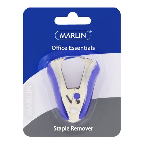 MARLIN OFFICE ESSENTIALS STAPLE REMOVER 1's ASSORTED COLORS