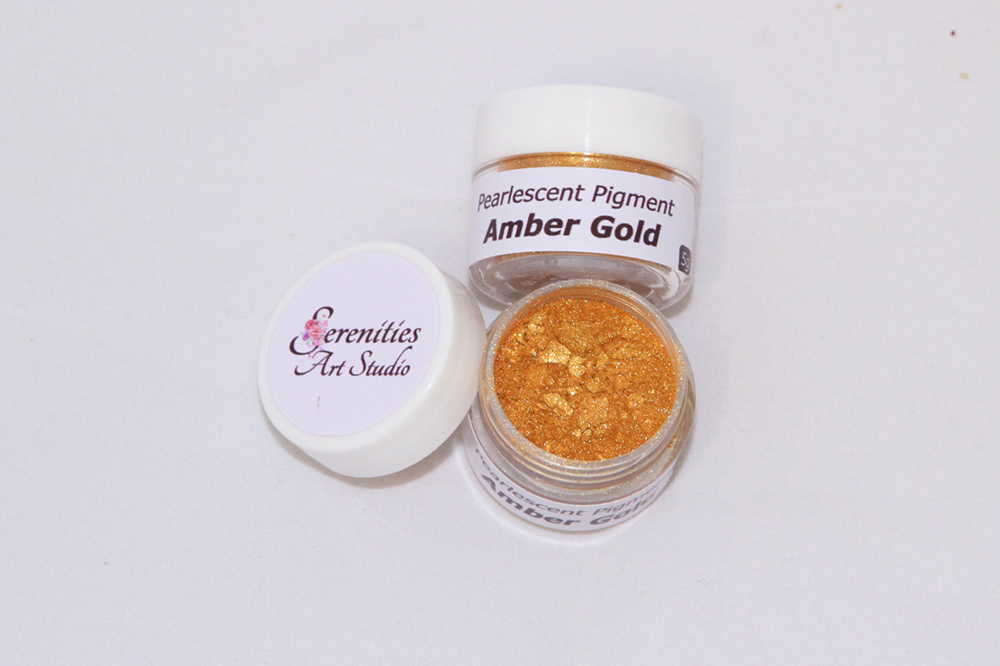 Amber Gold Pearlescent Powder (5g)