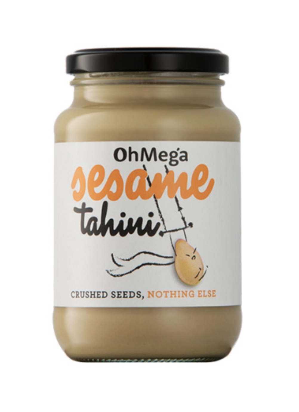 Oh Mega Sesame Tahini crushed seeds butter - 400g