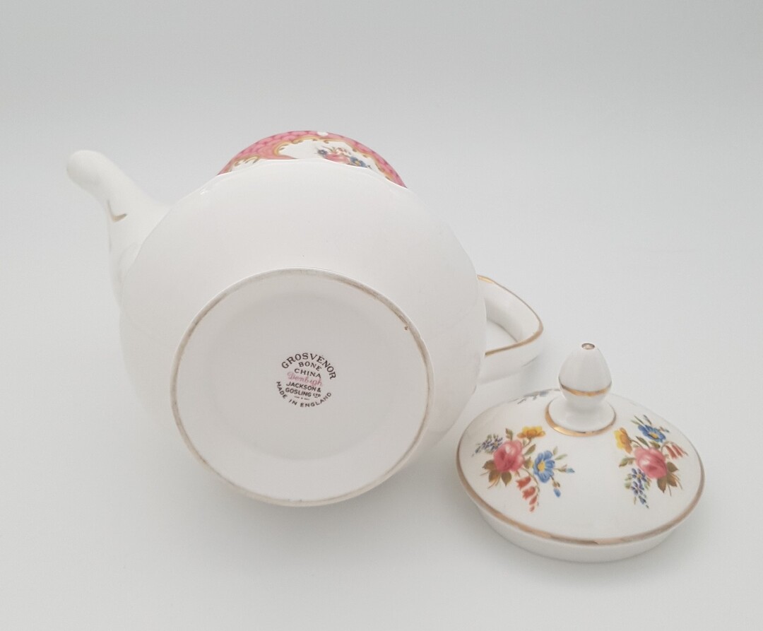 C0059 Denbigh GROSVENOR tea pot  JACKSON & GOSLING