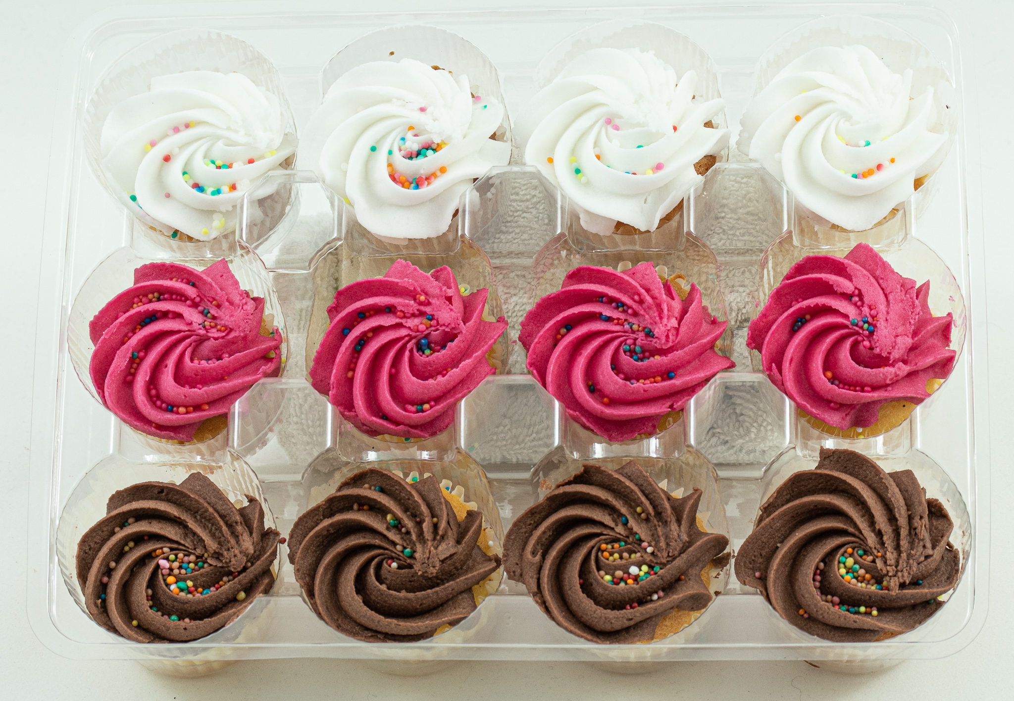 Cupcakes Mini Assorted 12s