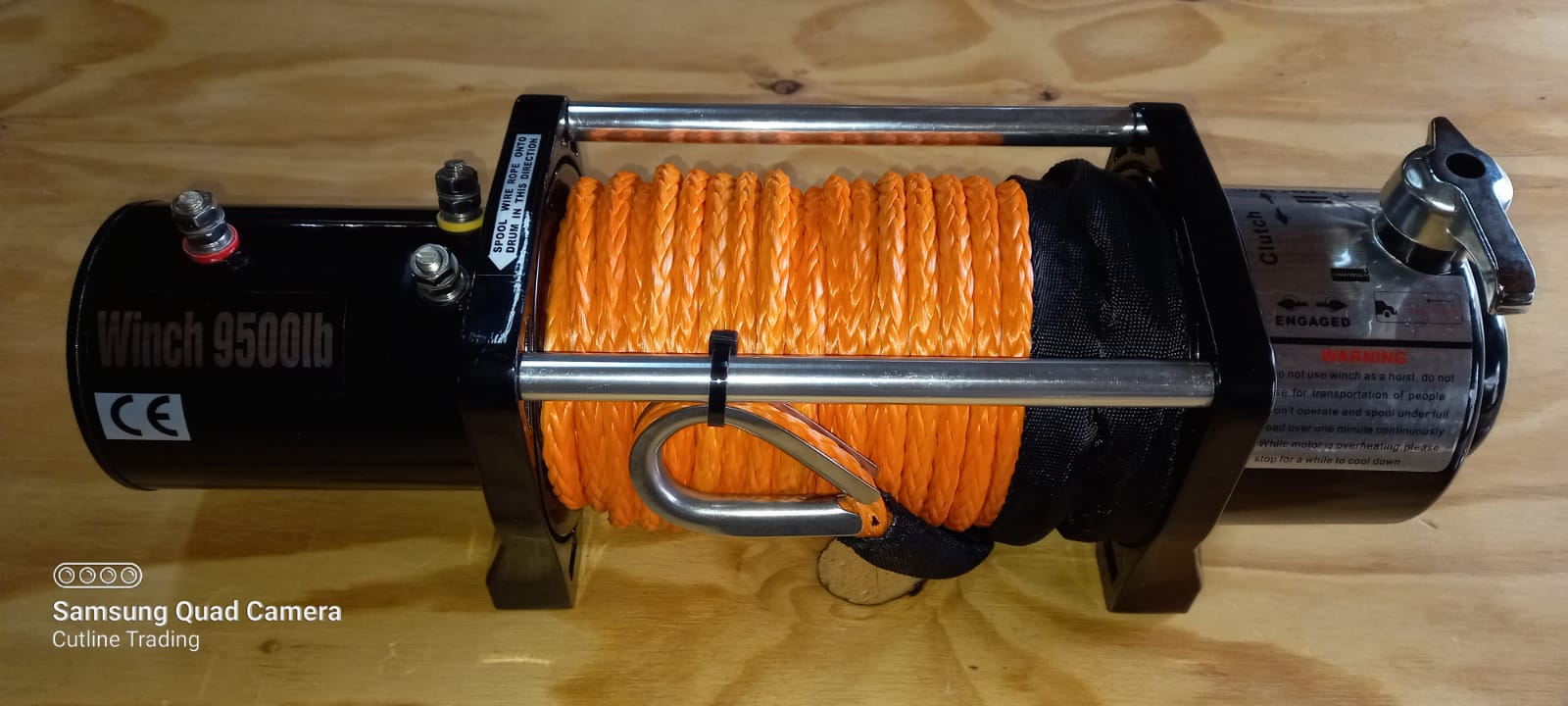 9500 LBS 12 Volt Electric Winch