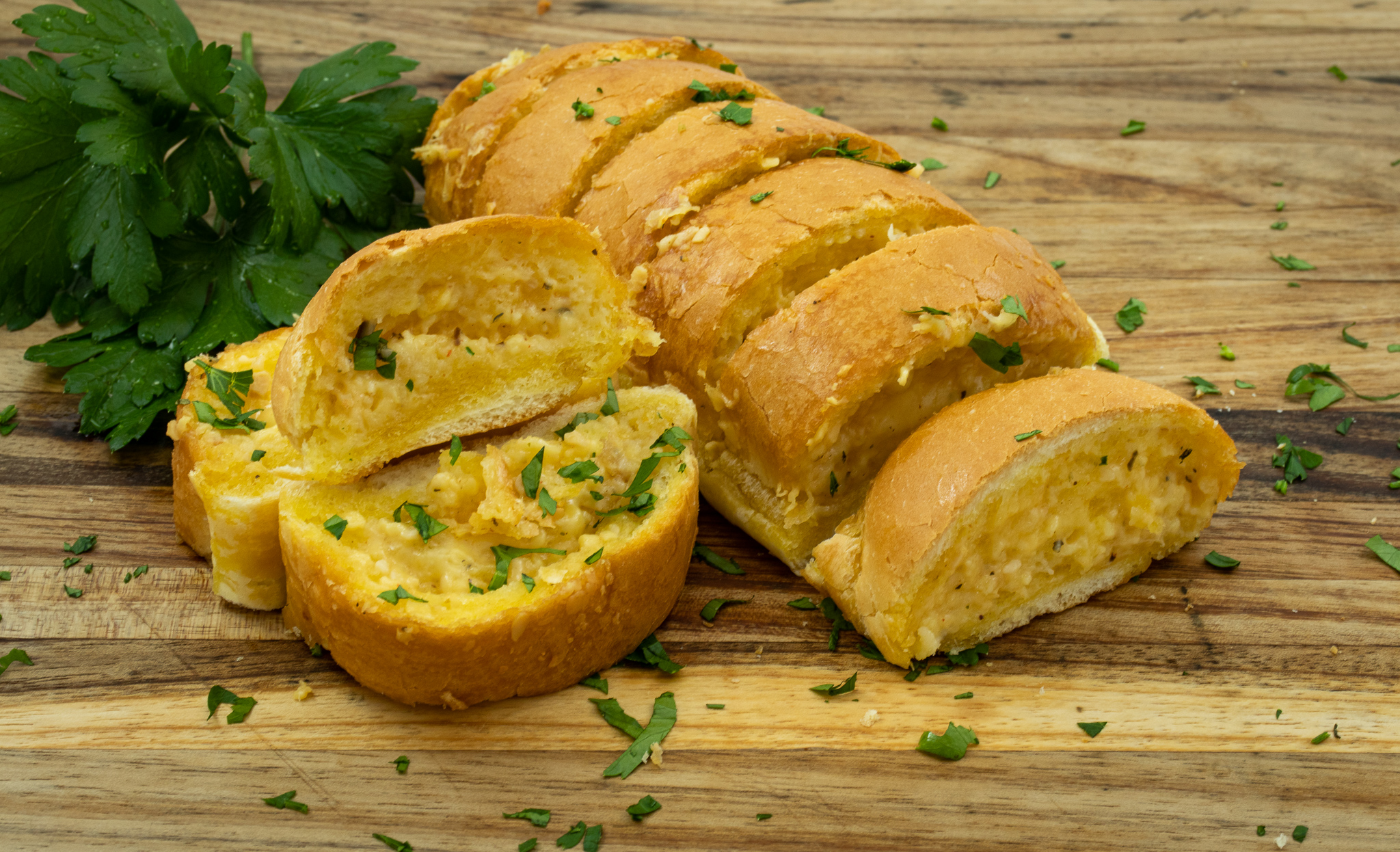 Mini Cheese & Onion Garlic Bread
