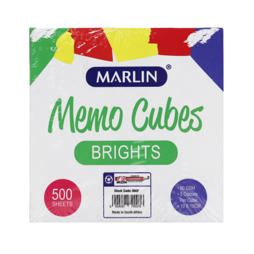 MARLIN CUBE REFILLS ASSORTED BRIGHTS