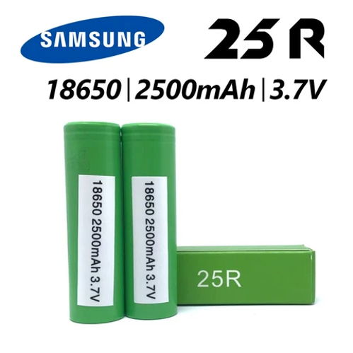 Samsung 25R 18650 battery
