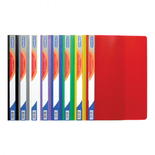 MARLIN QUOTATION FOLDERS ASSORTED COLOURS 10 PACK