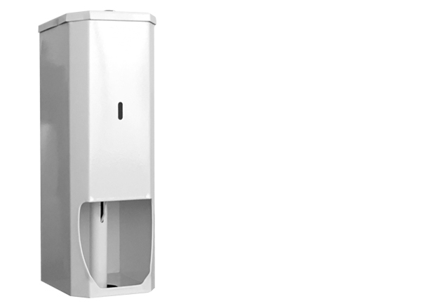 White SFX TR3 Toilet Roll Dispenser