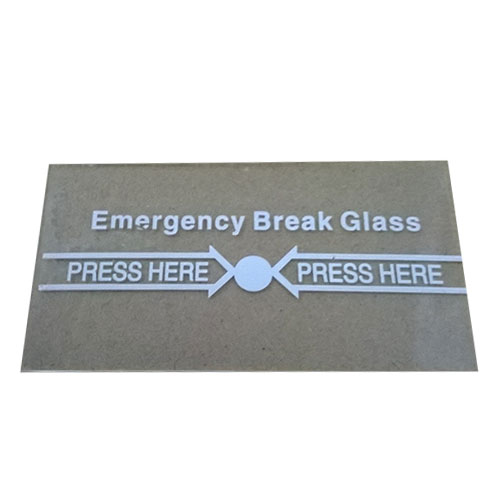 Break Glass Replacement Glass YLI ABK-900G