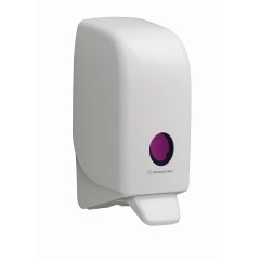 White/Silver Aquaius Soap Dispenser