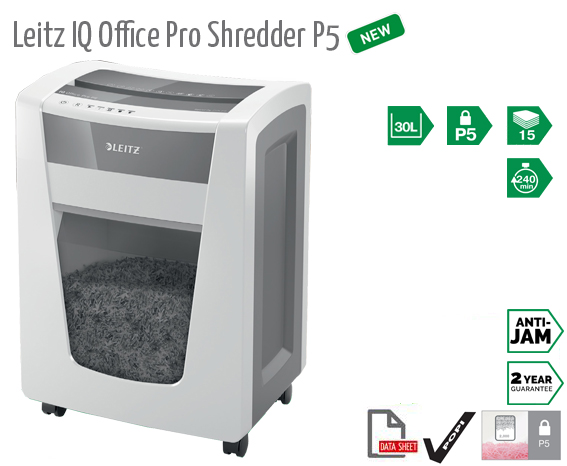 Leitz IQ Office Pro R/T Shredder P5
