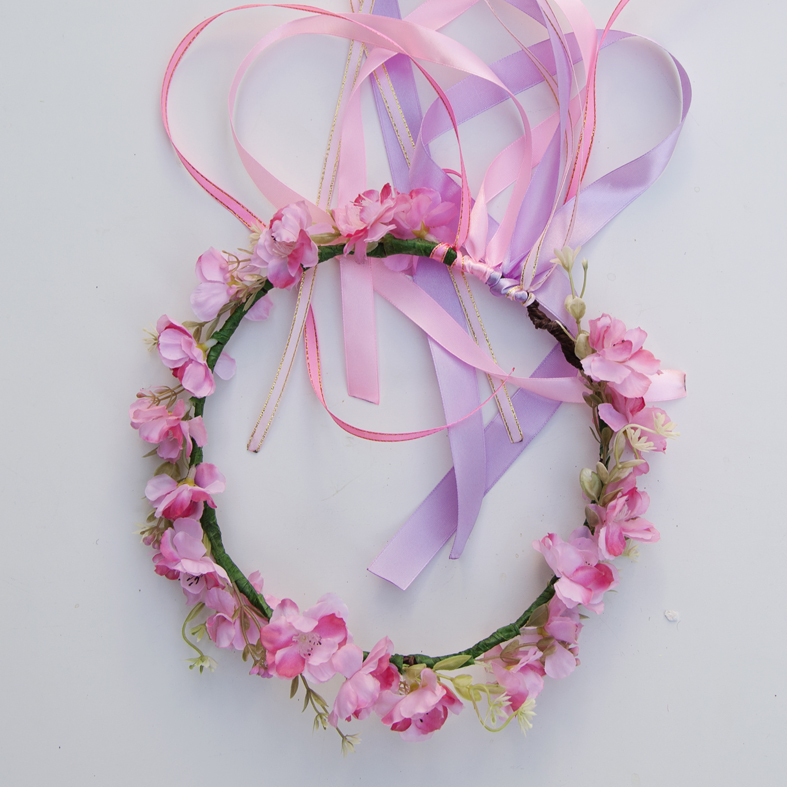 Flower Halo - Pink Blossoms