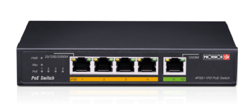 PROVISION - 4+1 Port Giga Powered Device PoE Switch