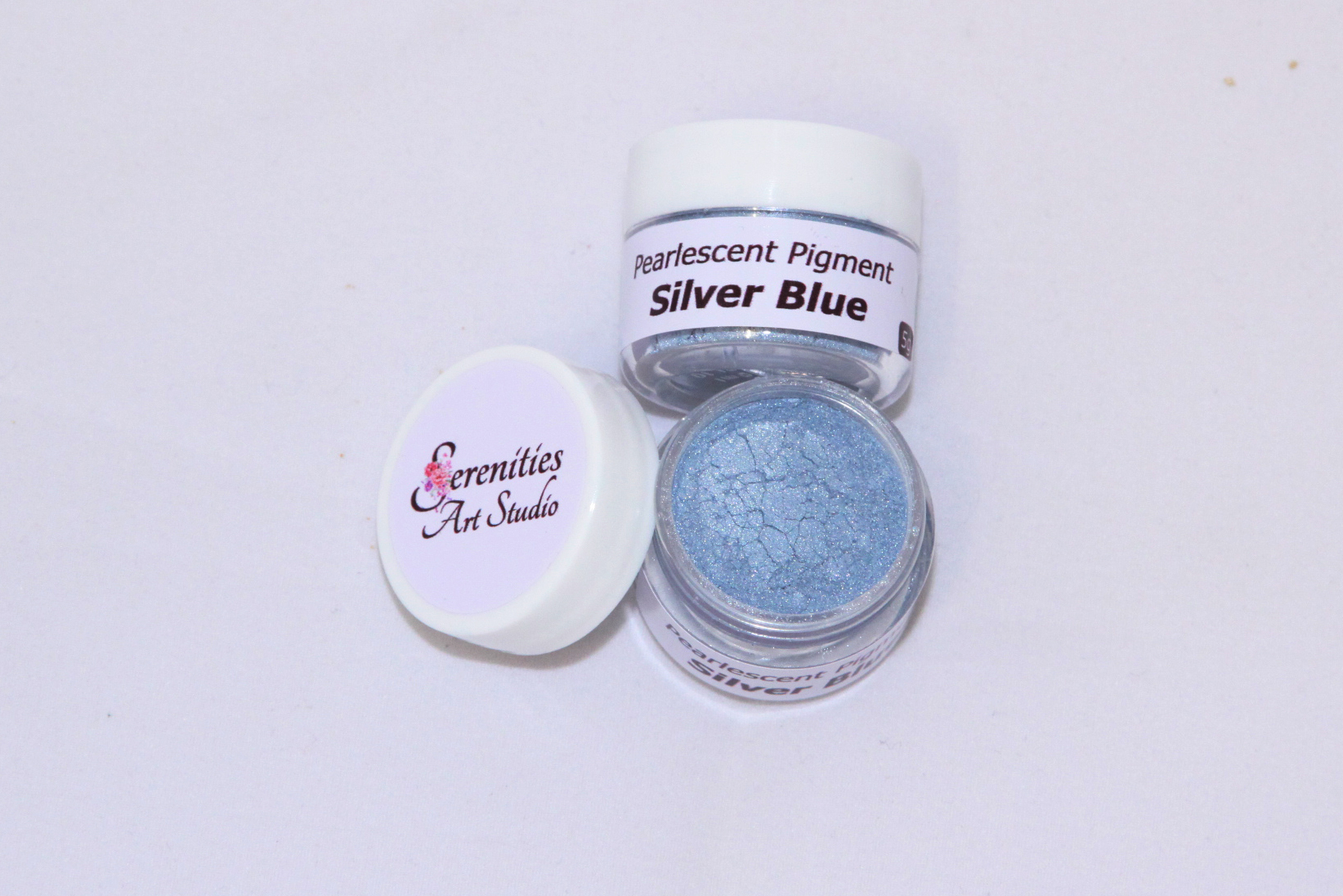 Silver Blue Pearlescent Powder (5g)