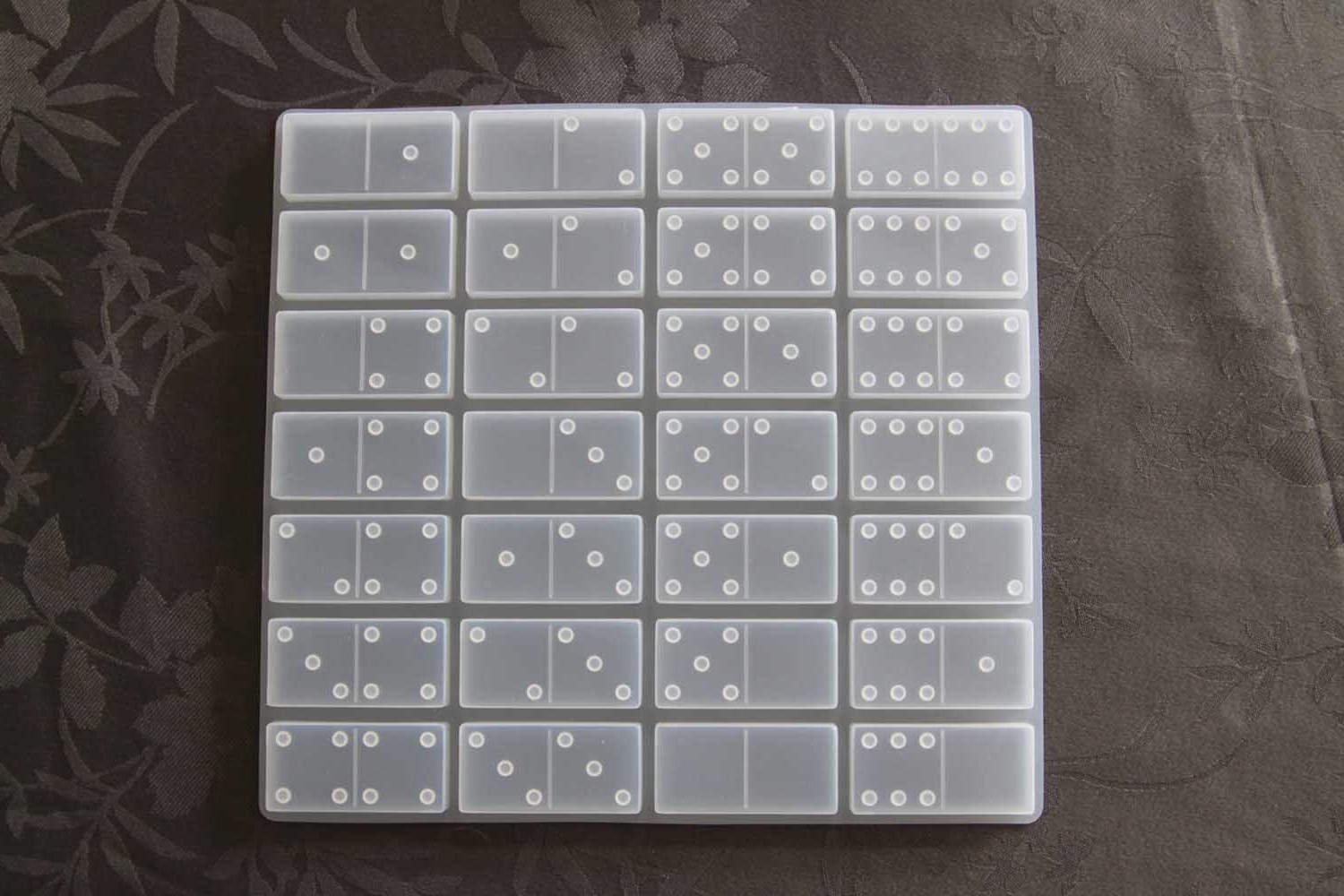 Silicone Mould - Dominoes Set
