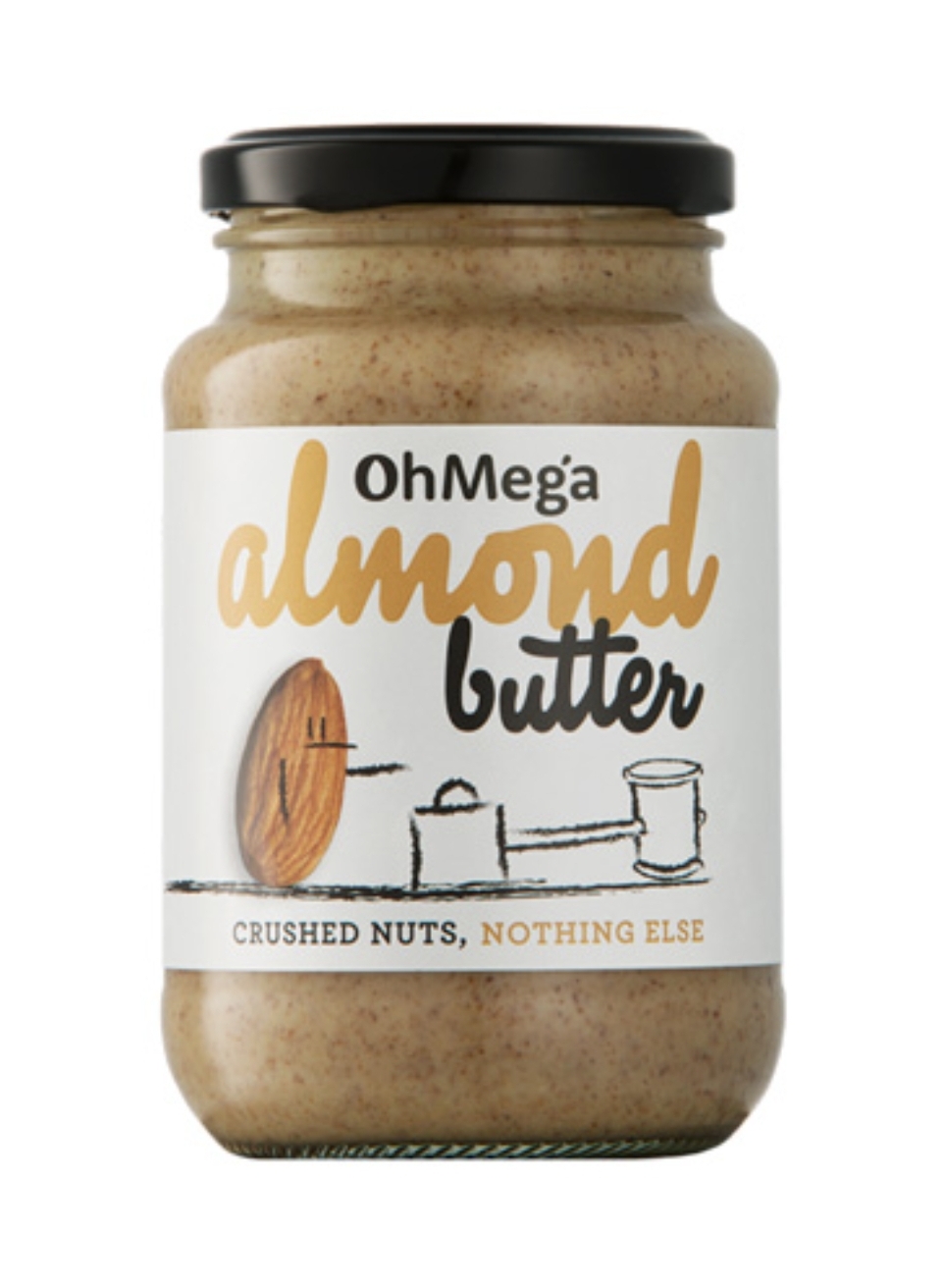 Oh Mega Almond Butter - 400g