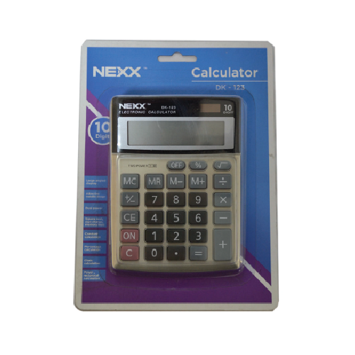 NEXX DK123 10 DIGIT DESKTOP CALCULATOR