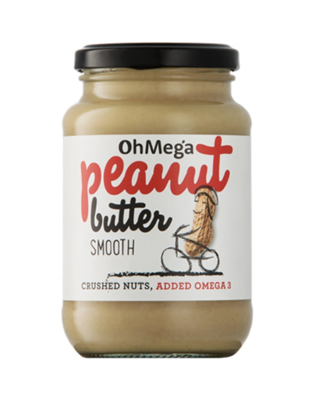 Oh Mega Peanut Butter Smooth - 400g