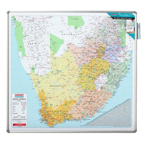 PARROT MAP SOUTH AFRICA