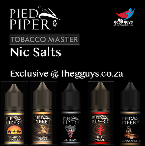 Pied Piper Tobaccos (Nic Salts)