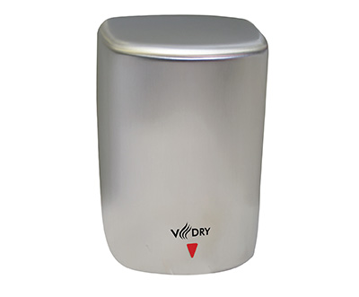 Brushed Stainless Steel V-Dry Hand Dryer