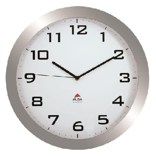 ALBA 30CM EASY TIME ROUND WALL CLOCK